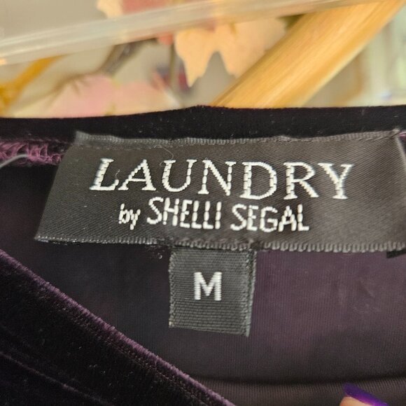 Bi Color Velvet Maxie Skirt - Picture 4 of 4